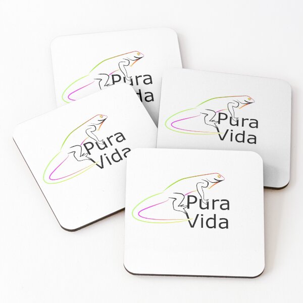 Item preview, Pura Vida Iguana T-Shirt designed and sold by ThinkinClothing.