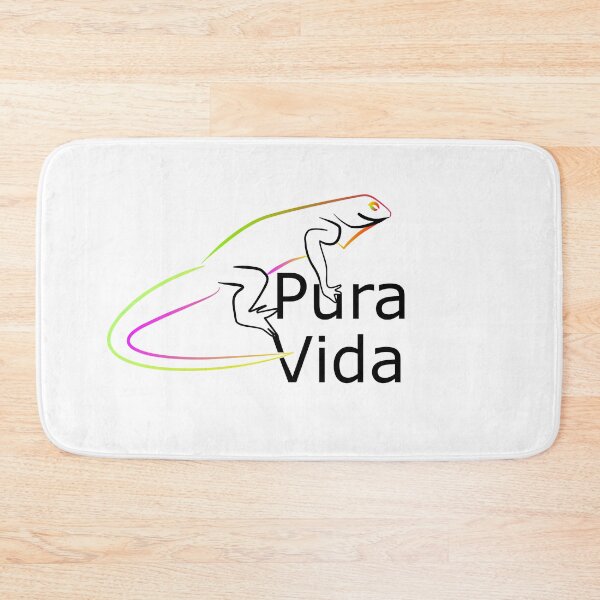 Item preview, Pura Vida Iguana T-Shirt designed and sold by ThinkinClothing.