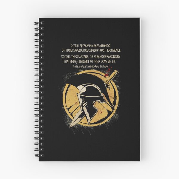 Item preview, Spartan Epitaph  designed and sold by ArtbyNtok.