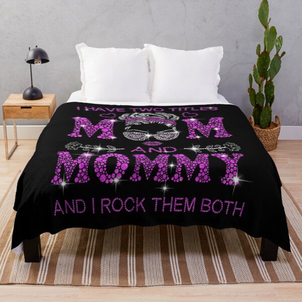 Item preview, I Have Two Titles Mom And Mommy I Rock Them Both Love Mom Gift  designed and sold by suzanso.