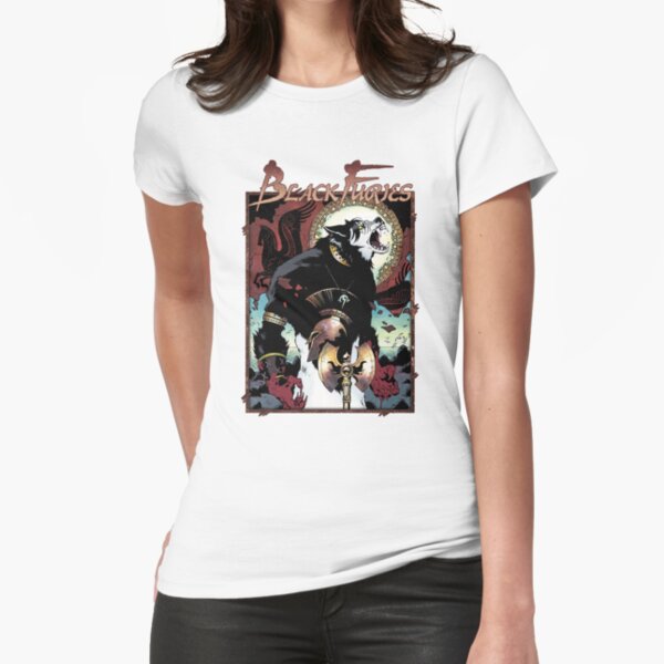 Apocalypse Tribe: Black Furies Revised Fitted T-Shirt