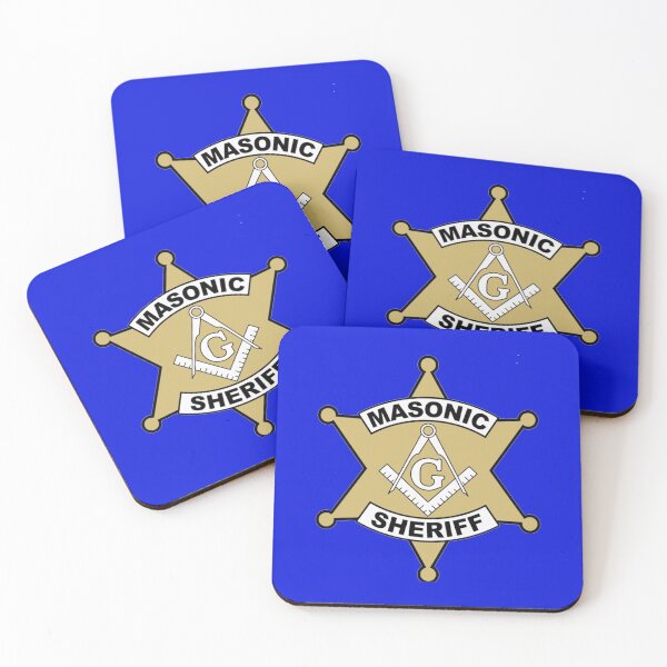 Item preview, Masonic Sheriff Star Badge designed and sold by Lawrence Baird.