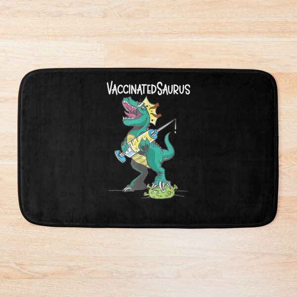 Item preview, Vaccinated Saurus Funny Vaccine Dinosaur Gift  designed and sold by suzanso.