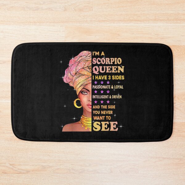 Item preview, Scorpio Zodiac Funny Birthday Scorpio Queen I Have 3 Sides Gift  designed and sold by suzanso.