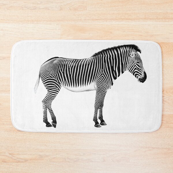 Item preview, Surreal zebra on striped background designed and sold by Delphimages Art.