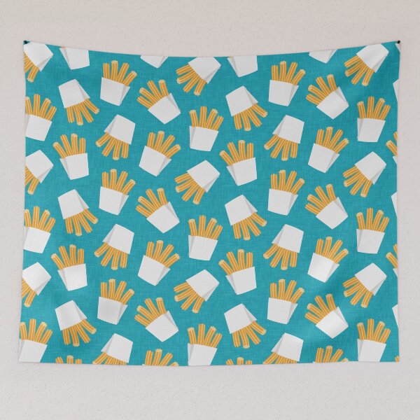 Item preview, Churros on blue designed and sold by littlearrow.