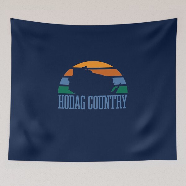 Item preview, Half Circle Sunset Up North Wisconsin Hodag Country designed and sold by gstrehlow2011.