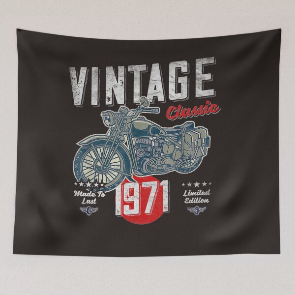 Item preview, Vintage Classic Motorcycle designed and sold by speakupandshine.