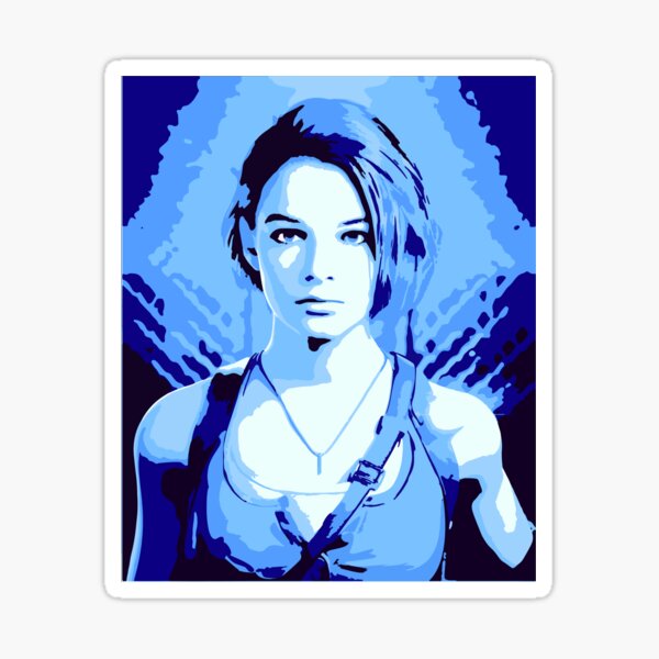 Item preview, Jill Valentine (blau) designed and sold by Mikespiritz.