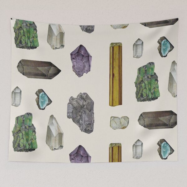 Item preview, Crystals and Minerals Magic StoneSticker Set designed and sold by elevens.