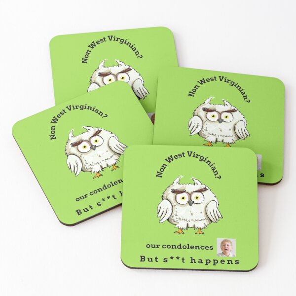 Item preview, "Condolences to non West Viginians"  (owl) designed and sold by skoumpourdides.