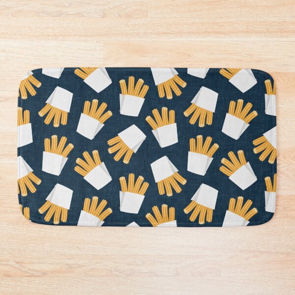 Item preview, Churros on dark blue designed and sold by littlearrow.