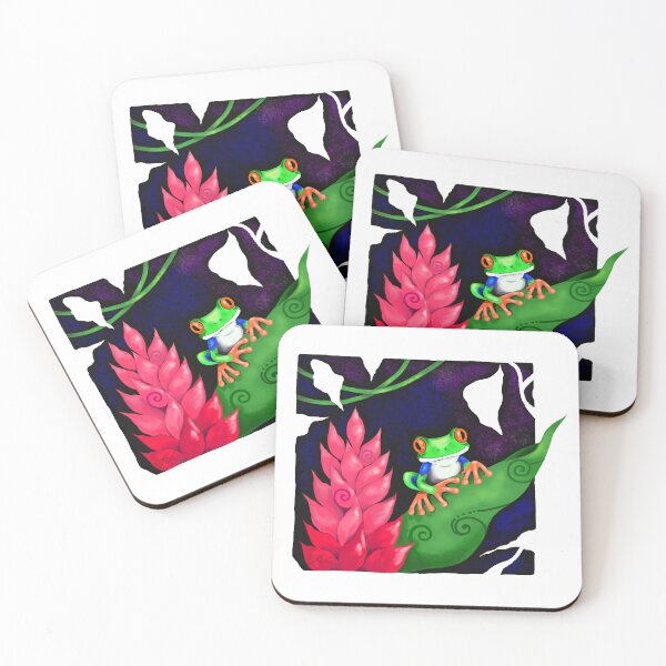 Item preview, Tropical frog designed and sold by TsapunDariaArt.