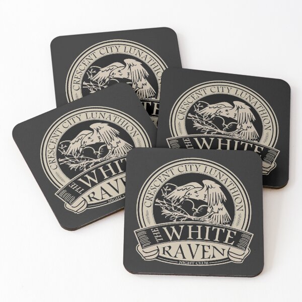 Item preview, Crescent City White Raven Nightclub emblem designed and sold by GinaBirki.