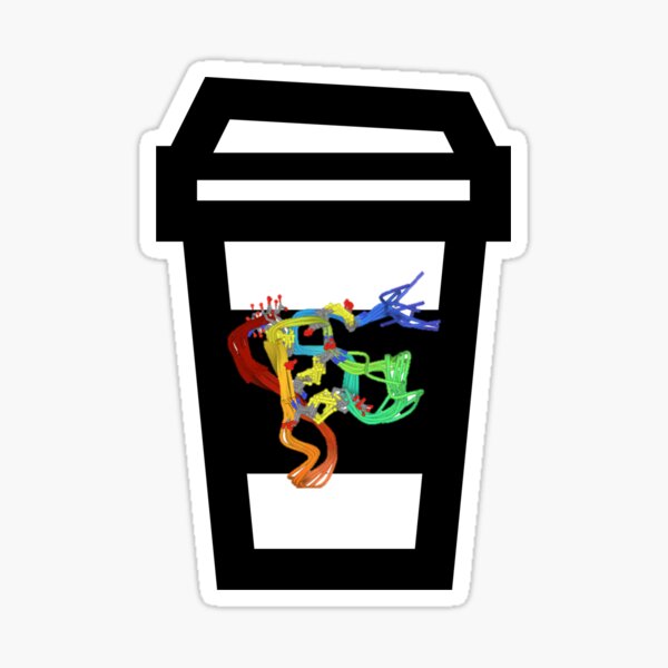 WHAT'S IN MY COFFEE - COFFEETIDES Sticker