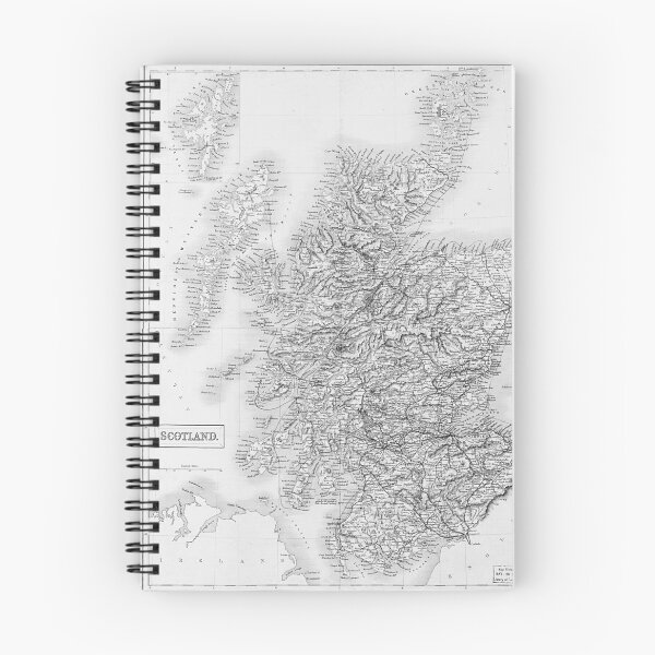Item preview, Vintage Map of Scotland 1855 designed and sold by yourscotland.