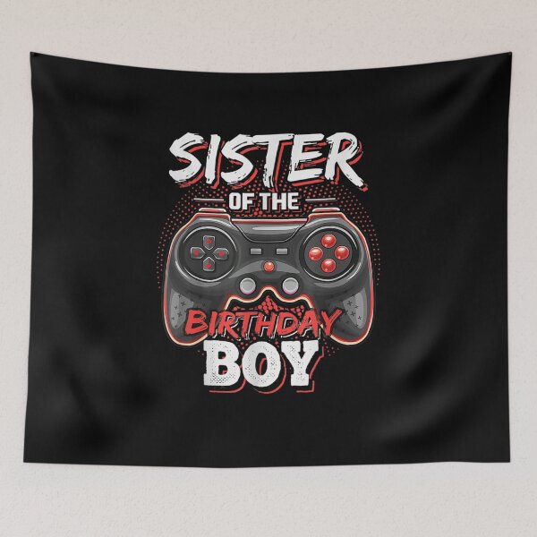 Item preview, Sister Of The Birthday Boy Matching Video Game Birthday Gift  designed and sold by suzanso.