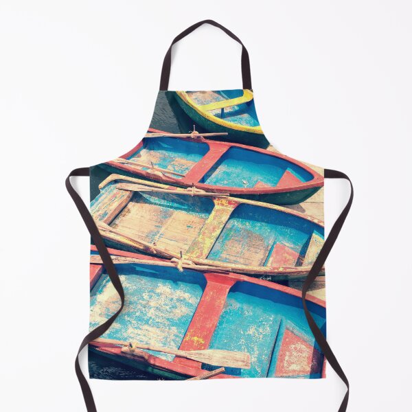 Item preview, Colorful boats in Cuba designed and sold by Delphimages Art.