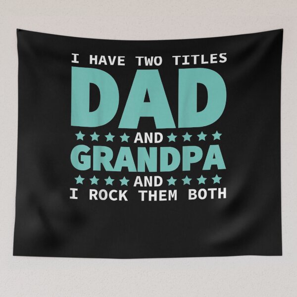 Item preview, I Have Two Titles Dad And Grandpa Gift  designed and sold by suzanso.