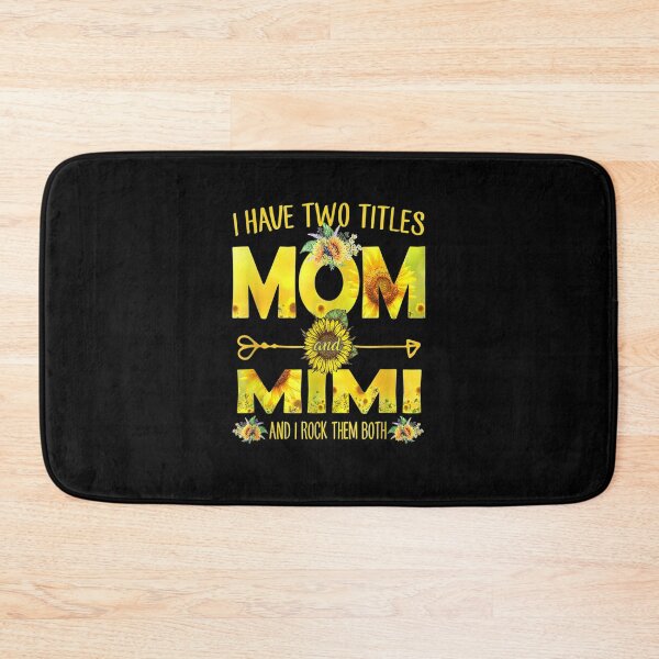 Item preview, I Have Two Titles Mom And Mimi Sunflower Gift  designed and sold by suzanso.