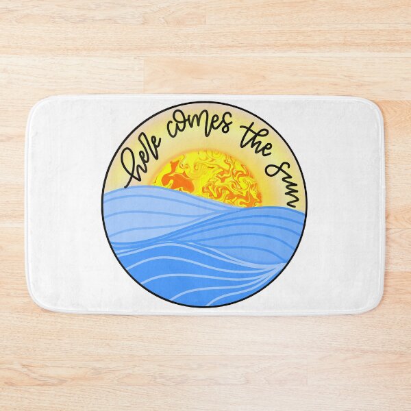 Item preview, Here Comes the Sun Sticker designed and sold by LCLLETTERING.