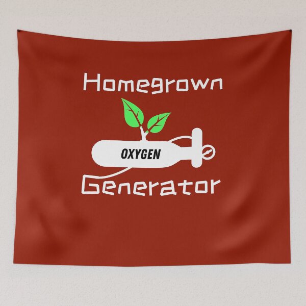 Item preview, Homegrown Oxygen Generator designed and sold by SKTEESIGN.