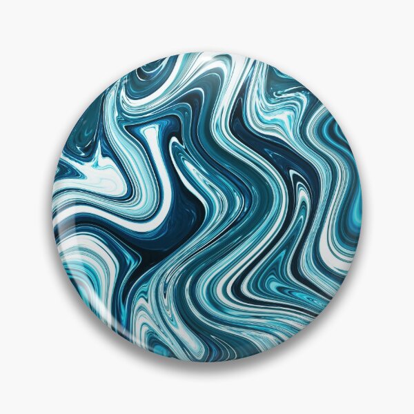 Artikelvorschau, Turquoise Wave in Abstract Style entworfen und verkauft von Flydea.