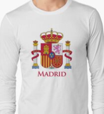 Camiseta de manga larga Escudo de Madrid de España