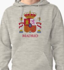 Madrid Shield of Spain Pullover Hoodie