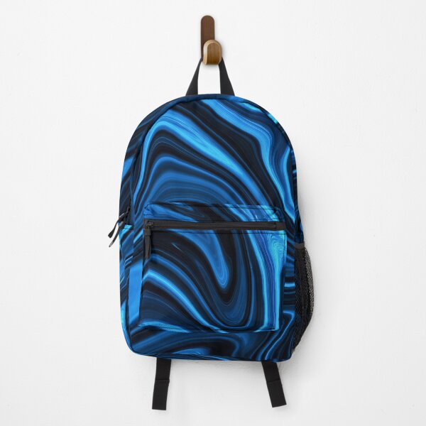 Item preview, Glossy Deep Blue Abstract Marble designed and sold by Flydea.