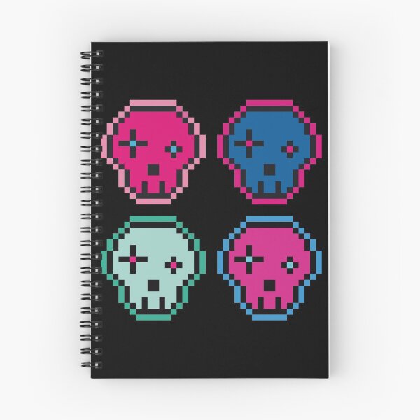Item preview, Pixel Art Skull 8-Bit Retro Video Game Pattern designed and sold by LizardGlow.