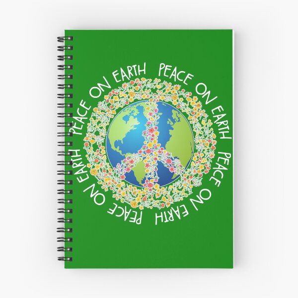 Item preview, Peace On Earth Peace Symbol Flowers Love Earth Day Gear designed and sold by DynamicDesign.