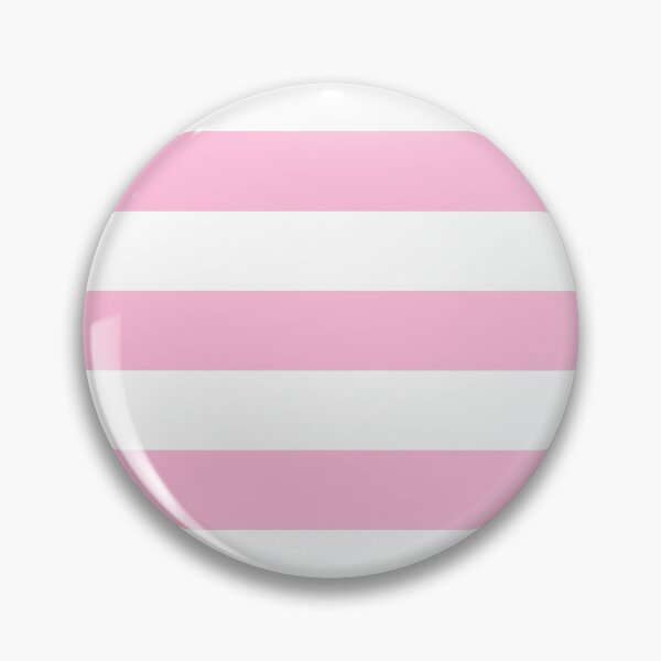 Item preview, Medium COTTON CANDY PINK and WHITE Horizontal STRIPES designed and sold by RachelMacht.