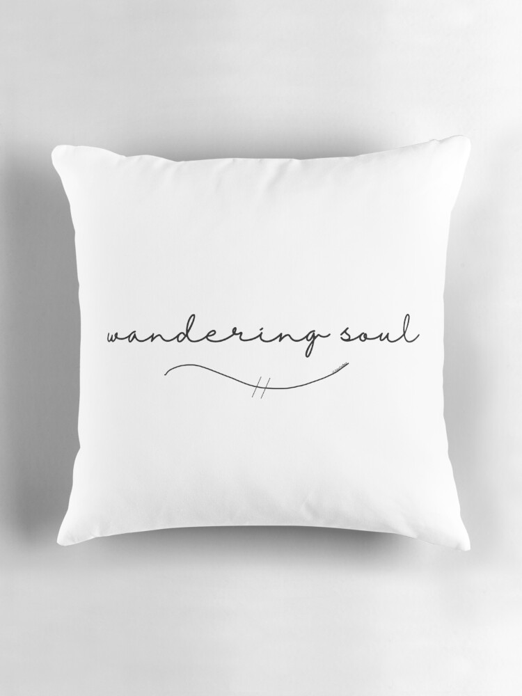 Thumbnail 3 of 4, Pillow, Wandering Soul designed and sold by AterImber.