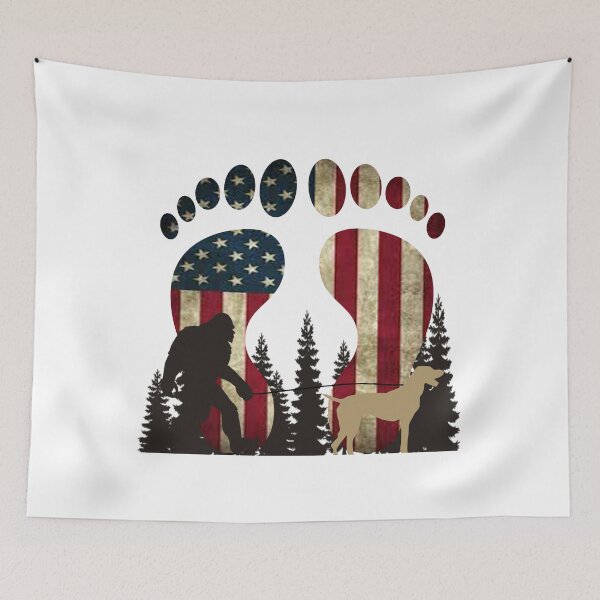 Item preview,  FUNY bigfoot and-DOG american2021 designed and sold by NormaEng.