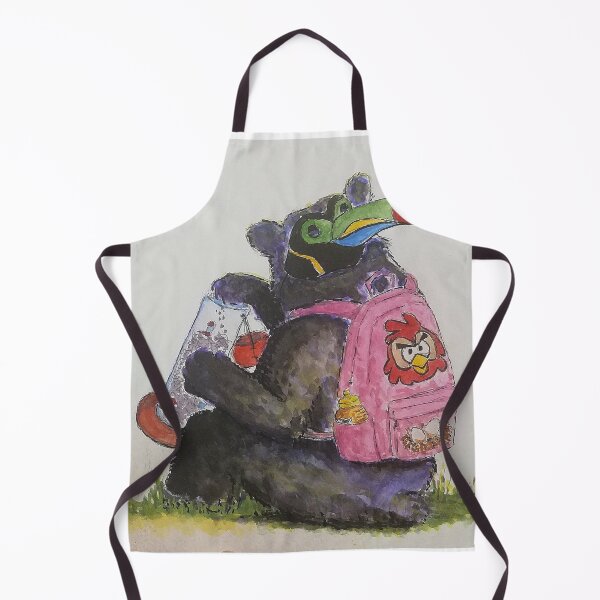 Item preview, Birds of Spring (Bear and Squirrel in Bird Costume) designed and sold by Ofingood-Art.