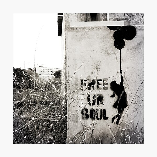 Free your soul Photographic Print