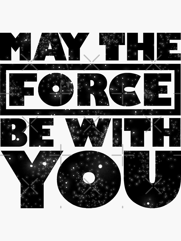 人気 may the force be with you ステッカー