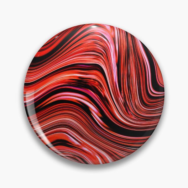 Artikelvorschau, Red Abstract Wave in Black Color entworfen und verkauft von Flydea.