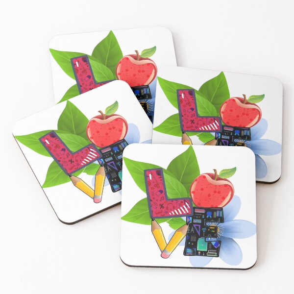 Item preview, LOVE Teacher Life Apple Pencil Teacher Appreciation designed and sold by Independence arrival.