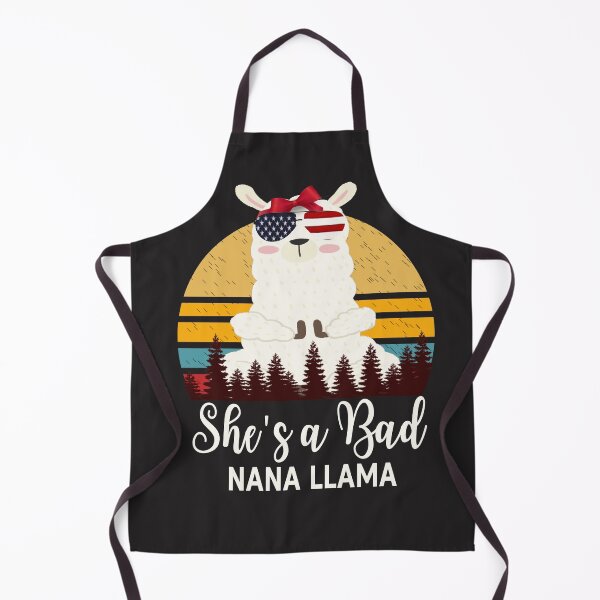 Item preview, Funny FUNY Shes a Bad Nana Llama  dad  Grandma designed and sold by NormaEng.