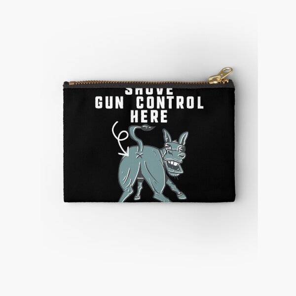 Item preview, Shove Gun Control Here Donkey Ass Second Amendment Gear designed and sold by DynamicDesign.