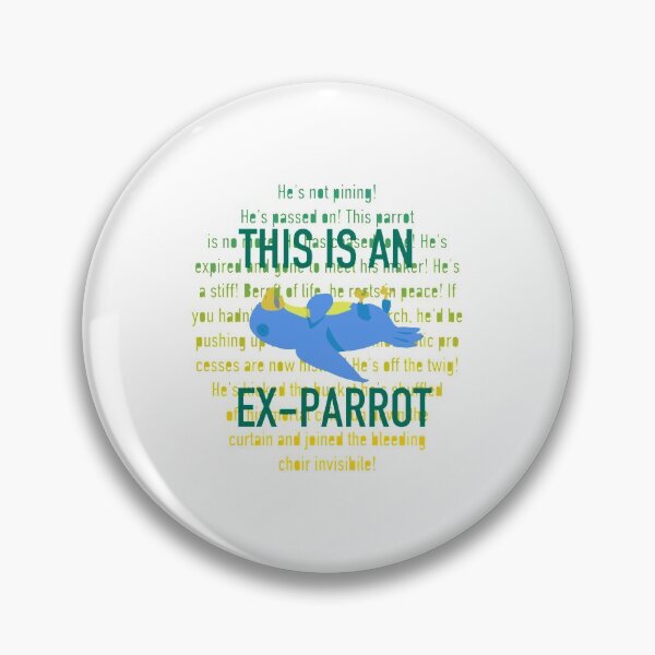 Item preview, This is an Ex-Parrot  | Gift shirt designed and sold by trending-cats.