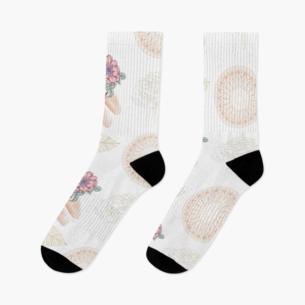 Item preview, Im Happiest in my Garden -Cute Pastel Floral Collection designed and sold by WildBerryArt.