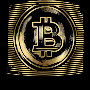 Imagen de la obra Bitcoin Logo Art Cryptocurrency Crypto Artistic Bitcoin Gear de DynamicDesign