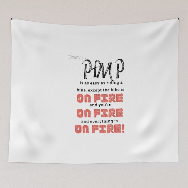 Item preview, funny project manager (PfMP) saying on fire designed and sold by Awesomefamily.