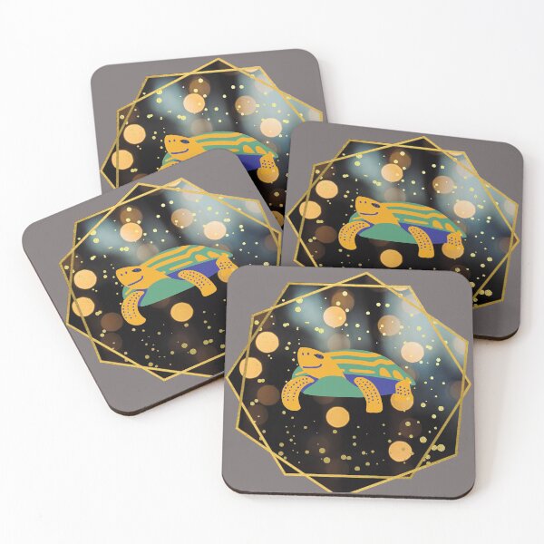 Item preview, Turtle Floating in glitter! designed and sold by DastaanArt.