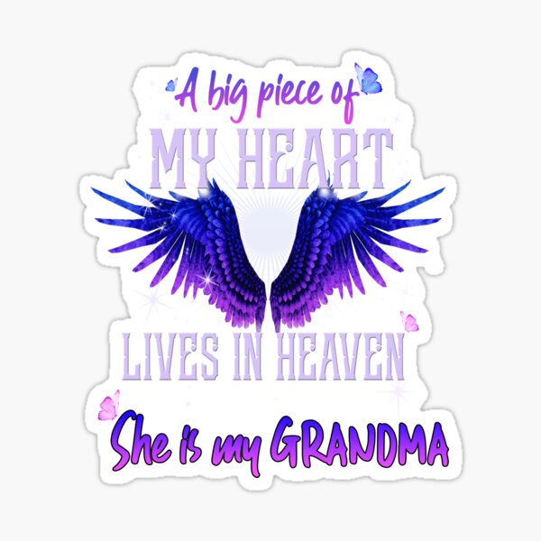 Download Grandma In Heaven Gifts Merchandise Redbubble