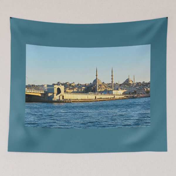Item preview, Galata Bridge in Late Afternoon Sun designed and sold by jojobob.