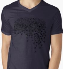 Noctis' Skull and Crossbones Shirt Men's V-Neck T-Shirt